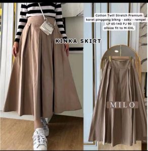Kinka Skirt Rok Kinka Jumbo Wanita Terbaru