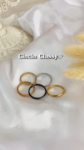 Panlandwoo - Cincin Titanium Wanita Classy
