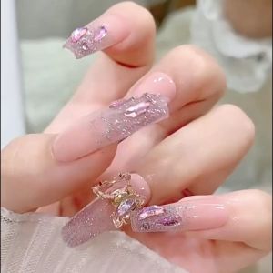 1Pcs Spinner Kuku Putar Aksesoris Kuku Putar Spinner Bearing Emas Nail Art DIY