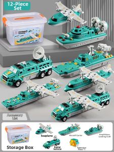 PALONG | Magnetic Assembling Smart Development Toys Transforming Engineering Vehicle Robot