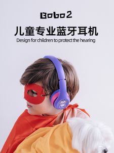 Wireless Bluetooth Headset for Children Storytelling Machine Recording Card Slot Headband Style Earphone with Microphone