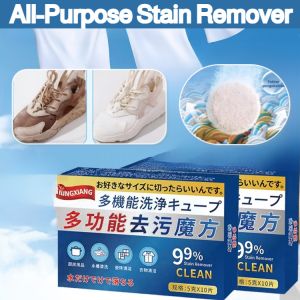 [Newly Developed By Japanese Doctors] All-Purpose Stain Remover Multi-Function Decontamination Cleaning Tablets Efficient Stain Removal