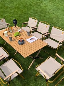 โต๊ะแคมป์ปิ้ง โต๊ะพับได้ โต๊ะพับแคมป์ปิ้ง โต๊ะตั้งแคมป์ โต๊ะสนามแคมป์ พกพาสะดวกปลอดภัยแข็งแรง 60/90/120CM Folding table แบบพกพา กลางแจ้ง แคมป์ปิ้งปิกนิก พกพาสะดวก