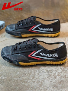 Warrior Track Shoes Classic Canvas Shoes Retro National Trend Thin Breathable Comfortable Casual Shoes Mens Running Shoes Work Shoes