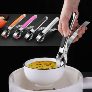 Hot món ăn tấm kẹp bát kẹp Gripper lẩu Pan đồ đựng bát đựng xử lý tấm kẹp cho khác nhau container Kích cỡ dụng cụ nhà bếp