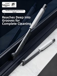 TEITEIRO | Multifunctional Long Handle Hard Bristle Cleaning Brush