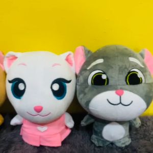 Boneka Tom Cat Berdongeng Kucing Bahan Yelvo Tinggi 30cm Berlabel SNI