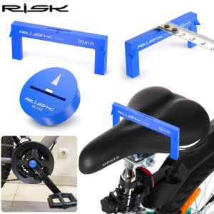 RISK Bike Seat Cushion Height Measuring Tool Fitting Measurement Gauge Bicycle Saddle Marking Positioning Alignment Positioner