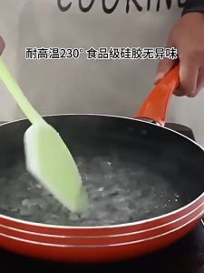 Spatula Silikon Tahan Panas & Spatula Kue Besar 32cm