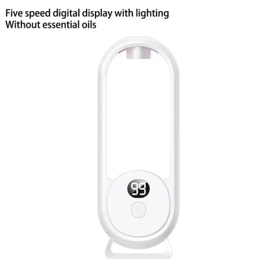 Automatic Fragrance Diffuser USB Powered Essential Oil Diffuser with Spraying & Light Home Fragrance for Living Room Bedroom