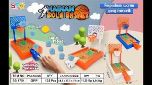 Smile - Mainan Board Game Basket Ball 1751 / Mainan Bola Basket