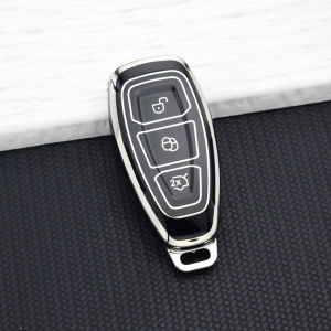 3 Buttons Remote TPU Smart Car Key Case for Ford Focus C-Max Mondeo Kuga Fiesta Focus Titanium Fob Auto Keys Shell Protector