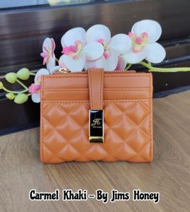 Jims Honey - Carmel Wallet - dompet wanita terbaru 2023 - dompet kartu kecil kekinian - dompet puffy - dompet simple minimalis