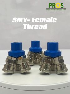 SMY 3 Way Pneumatic Air Quick Connecting Female Coupler Pneumatic Air Compressor Hose Quick Coupler Plug Fitting Air Hose Compressor Connector Quick Coupler