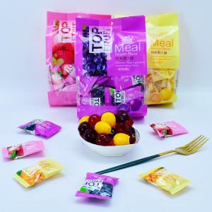 BX Pure Flavor Fruit Juice Soft Candy Grape Strawberry Mango Flavor 320g Approximately 35 Pieces Office Snacks Candy Snacks