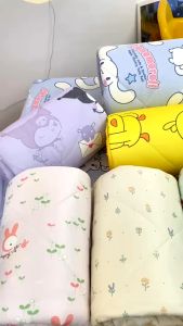 Bedsheet Set Comforter100% Cotton Cadar Set 2500TC Cartoon Gentle Cotton Bedsheet Set Comforter Set S.Single/Queen/King Set Cadar