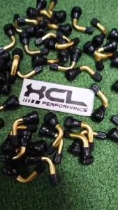 Pito For Tubeless Tire Curve Type Gold - Best Quality Sold as 1 pc.