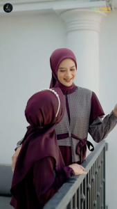 SARIMBIT LUBI DRESS BUMANTARA BLACK TERBARU 2026 TERMURAH COCOK UNTUK LEBARAN ATAU ACARA KELUARGA