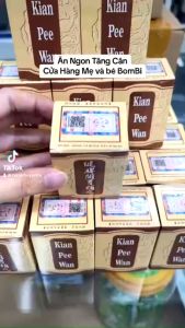 Kian Pee Wan ( hộp 30 viên) - Viên uống giúp ăn ngon ngủ ngon chống biếng ăn - Tăng cân