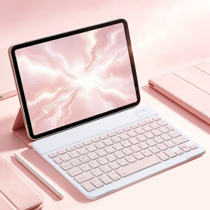 Portable Wireless Bluetooth Keyboard For iPad Slim Mute Rechargeable Keyboard For IOS Android Windows Universal Office Use