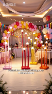 DIY Pinturable Bendable LED Floor Fairy Light Pang Kasal Birthday Pasko Simbahan Reusable Decor Lamp