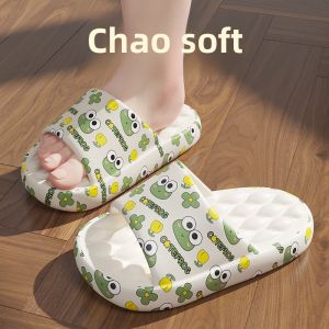 Childrens Summer Indoor Home Bathroom Anti-slip Soft Bottom EVA Slippers Boys Cartoon Style Slip-resistant Slippers