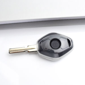 Transparent Car Key Case Cover Holder for BMW X5 E53 X3 F83 E46 E39 E38 E60 E63 E61 E64 Series 3 5 7 330i Z3 Z4 E85 E86 M5 325i