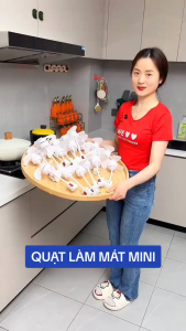 Quạt trần mini tiết kiệm điện cho không gian hẹp