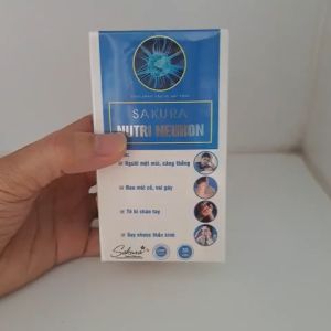 Viên uống bổ thần kinh Nutri Neuron Sakura giúp dưỡng tâm an thần giảm đau mỏi vai gáy tê bì tay chân - Hộp 30 viên