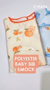 Polyester Long-Sleeved Bib Lightweight Waterproof for Baby