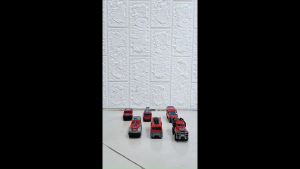 Mainan Anak Diecast Firemen Pemadam Kebakaran Fireman 6PCS 6605-12