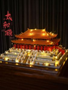 Palace Museum Taihe Palace National Style Building Blocks Assembly Educational Toys Boys Puzzle Gifts Large Size 3D Construction