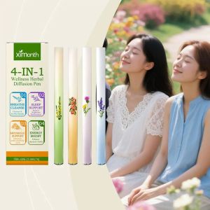 Que Khuếch Tán Thảo Dược Tinh Dầu Bạc Hà Thanh Lọc Phổi Hương Liệu Thơm Mát Thư Giãn Cơ Thể Hỗ Trợ Giấc Ngủ Cải Thiện Hô Hấp Tăng Cường Trí Não