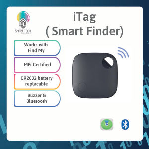 (Local Stock) iTag Smart Finder Anti-lost Alarm Tag Wireless GPS Tracker Child Wallet Air tagger Find My Bluetooth Mobile Phone
