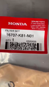 FUEL FILTER SET FOR HONDA CLICK V1 | BEAT FI V1 & V2 | ADV 150 | PCX 150 | RS 125 FI | GENUINE PARTS | 16707-K81-N01