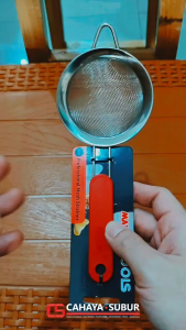 Saringan Teh Kopi MAXIM Pro Mesh Strainer Stainless Steel Ayakan Ceko Bpa Free