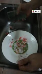 Scratch Free Kitchen Cleaning Cloths Dishcloths Non Stick Pan Multi-purpose Wok Pan Dishwash Dish Wash Kain Cuci Pinggan