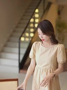Stylish Elegant Waist-Cinching Slimming A-Line Dress