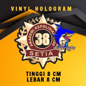 Akpol 38 Stiker Akpol 2006 Setia 38 akademi kepolisian 2006