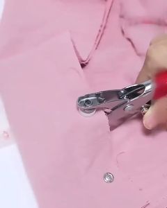 Cloth Clump Set 100 Pcs Kancing Jepret Anti Karat Bahan Stainless Kancing Jepret Cetet Set 100pcs Dengan Tang Press Stainless Anti Karat Alat Pasang Kancing Jepret Stainles Anti Karat Snap Button Pilers 100 PCs