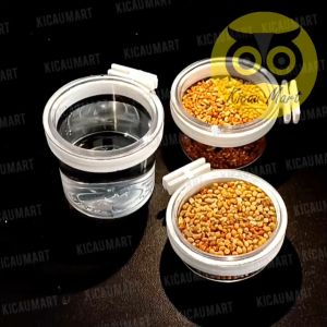 Kicau Mart Cepuk Import Belgia: Wadah & Tempat Pakan Burung