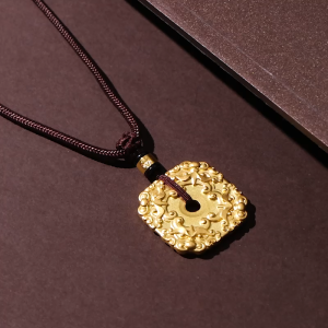 Chow Sang Sang 周生生 999 Gold Cultural Blessings Pixiu Necklace for Women & Men 70cm 94432Z Price-by-Weight 24.32g Gold