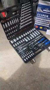 1/2"-1/4" EURO KING TOOL บล็อกชุด รุ่น 111 พร้อมชุดเครื่องมือ 111 ชิ้น 100% สินค้า พร้อมส่ง