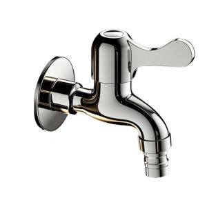 JIAIUIVI | Stainless Steel Single Cold Fast Open Wall-Mounted Faucet for Mop Sink