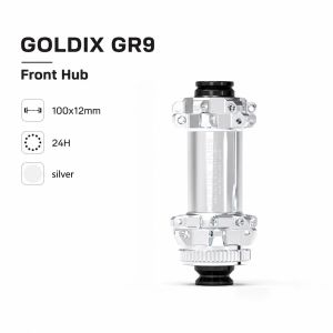 GOLDIX GR9 10–12 Speed Road/CX Gravel Hub 504-Click 24-Hole Straight-Pull HG/XDR Freehub Body Disc Brake Hub