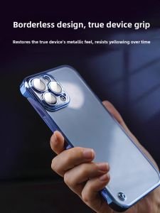 Sup&LV | Slim Transparent Full-Cover Lens Case for New iPhone 16