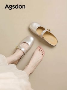 Agsdon | Beautiful Flat Sandals Slippers Slip-on
