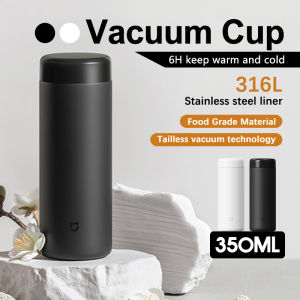 Xiaomi Mijia Thermos Bottle 350ML 480ML Mini Thermal Vacuum Flask Cup Bottle Portable Insulated Cup With Tea Strainer 316L Stainless Steel 保温杯