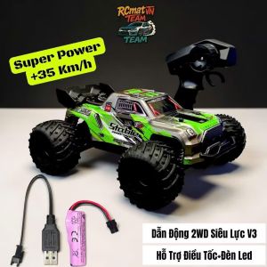 Xe đua địa hình điều khiển từ xa tốc độ cao 35km/h RC 1/20 siêu bền chống va đập lội nước tốt cân mọi địa hình