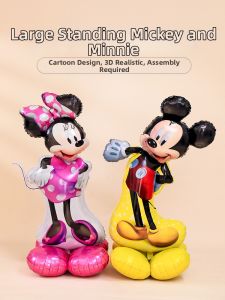 Angel Fly | Assembled Mickey Minnie Cartoon Standing Balloon Large